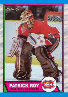 1989 O-Pee-Chee Patrick Roy #17 Hockey Card