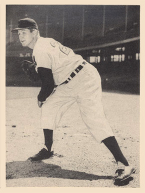 1952 Num Num Cleveland Indians Dick Rozek #11 Baseball Card