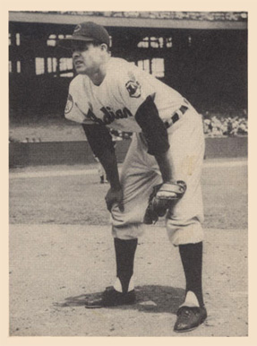 1952 Num Num Cleveland Indians Ray Boone #13 Baseball Card