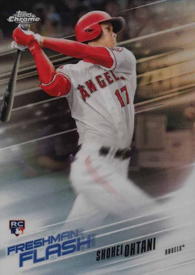 2018 Topps Chrome Freshman Flash Shohei Ohtani #FF-1 Baseball Card