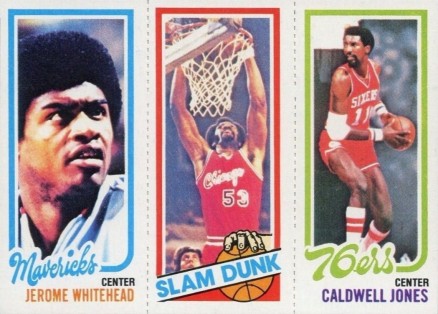 1980 Topps Whitehead/Gilmore/Jones #169 Basketball Card