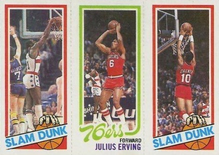1980 Topps Hayes/Erving/Brewer #65 Basketball Card