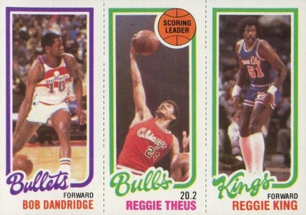 1980 Topps Dandridge/Theus/King #48 Basketball Card