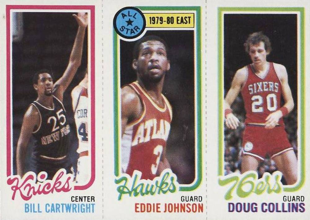 1980 Topps Cartwright/Johnson/Collins #35 Basketball Card