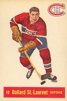 1957 Parkhurst Dollard St. Laurent #10st Hockey Card