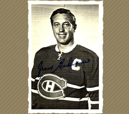 1970 O-Pee-Chee Deckle Edge Jean Beliveau #21 Hockey Card