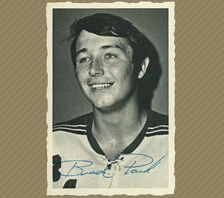 1970 O-Pee-Chee Deckle Edge Brad Park #43 Hockey Card