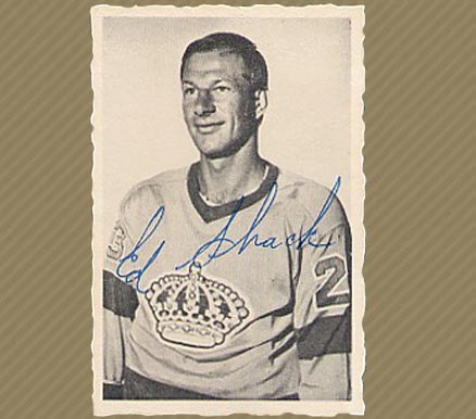 1970 O-Pee-Chee Deckle Edge Eddie Shack #2 Hockey Card