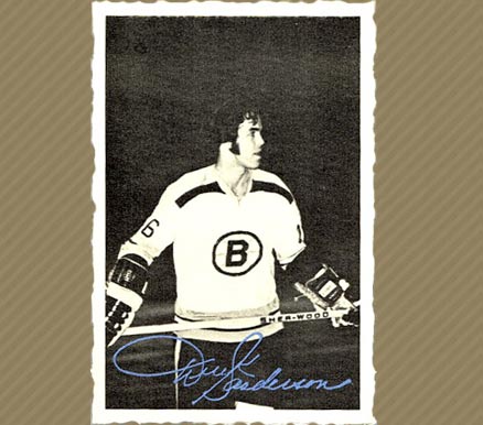 1970 O-Pee-Chee Deckle Edge Derek Sanderson #5 Hockey Card