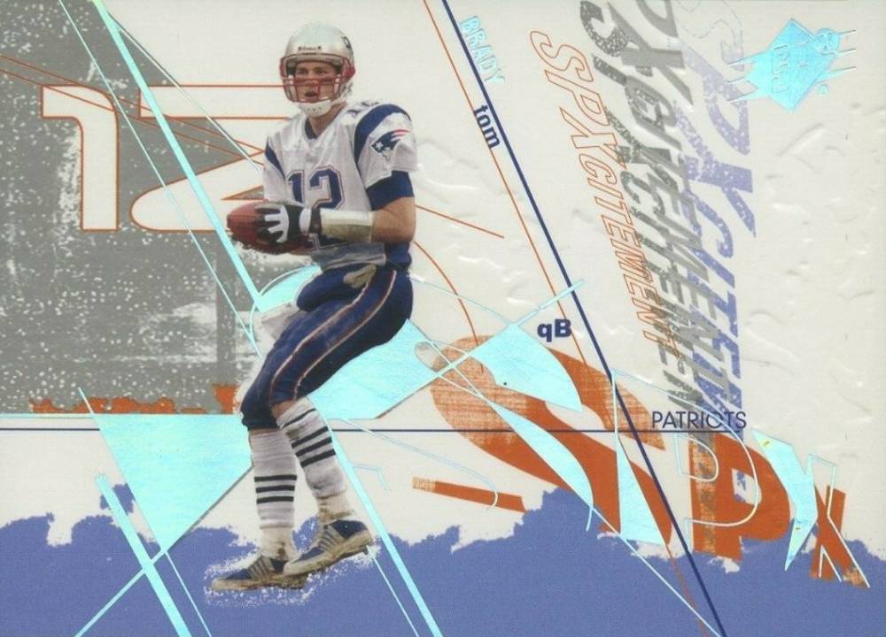2003 SPx Tom Brady #102 Football Card