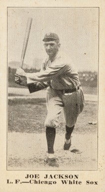 1916 Successful Farming Joe Jackson #86 Baseball Card