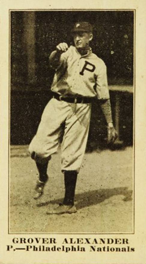 1916 Successful Farming Grover Alexander #4 Baseball Card