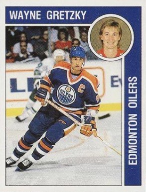1987 Panini Stickers Wayne Gretzky #192 Hockey Card