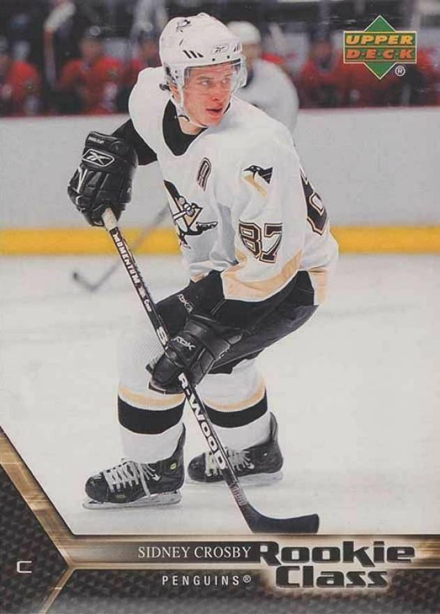 2005 Upper Deck Rookie Class Sidney Crosby #1 Hockey Card
