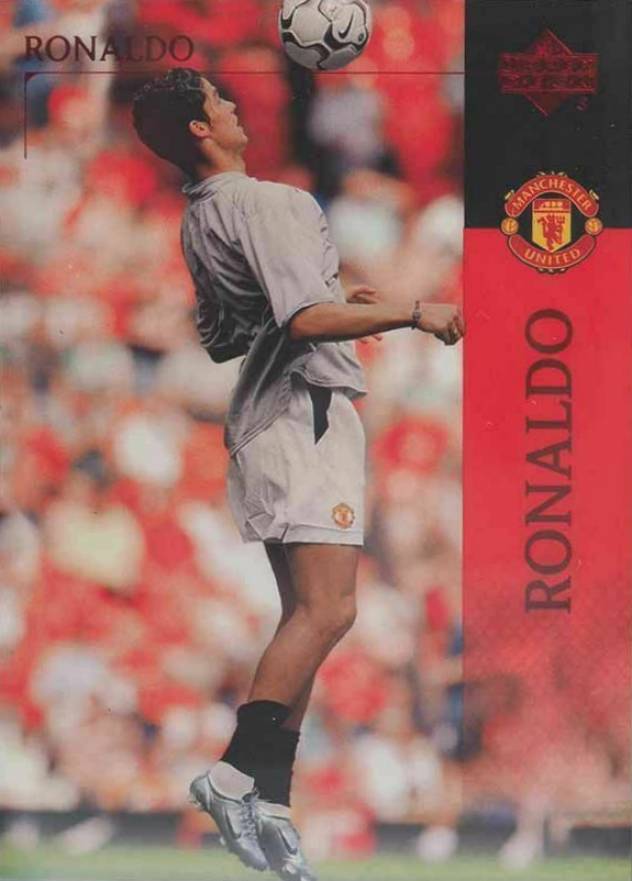 2003 Upper Deck Manchester United Cristiano Ronaldo #14 Soccer Card