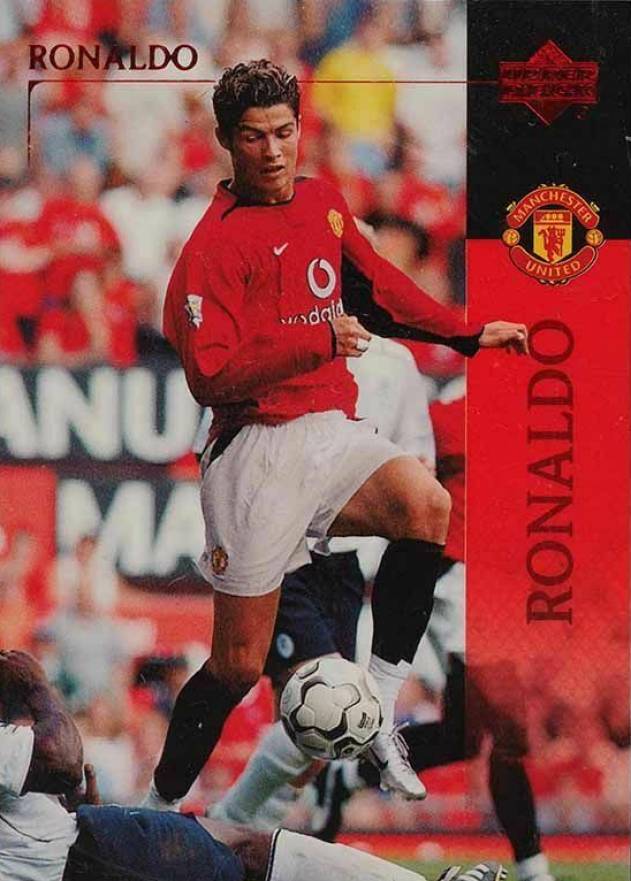 2003 Upper Deck Manchester United Cristiano Ronaldo #13 Soccer Card