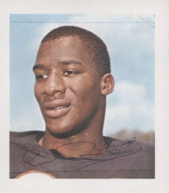 1964 Wheaties Stamps Erich Barnes # Football Card