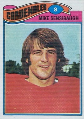1977 Topps Mexican Mike Sensibaugh #41 Football Card