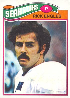 1977 Topps Mexican Rick Engles #112 Football Card