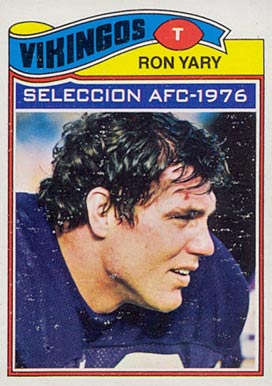 1977 Topps Mexican Ron Yary #150 Football Card