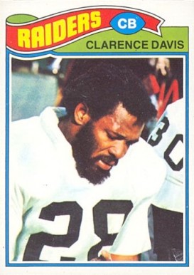 1977 Topps Mexican Clarence Davis #234 Football Card