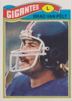1977 Topps Mexican Brad Van Pelt #175 Football Card