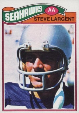 1977 Topps Mexican Steve Largent #177 Football Card