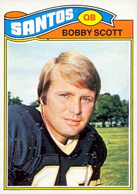 1977 Topps Mexican Bobby Scott #36 Football Card