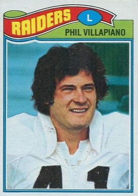 1977 Topps Mexican Phil Villapiano #24 Football Card