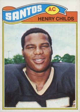 1977 Topps Mexican Henry Childs #68 Football Card