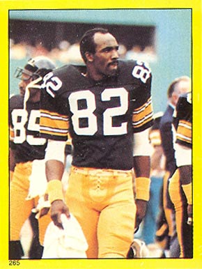 Steelers T403 Topps 1981 American Football Sticker No 79 John Stallworth 