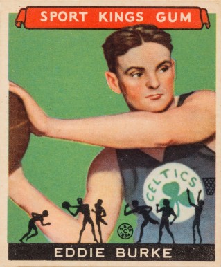 1933 Goudey Sport Kings Eddie Burke #33 Basketball Card