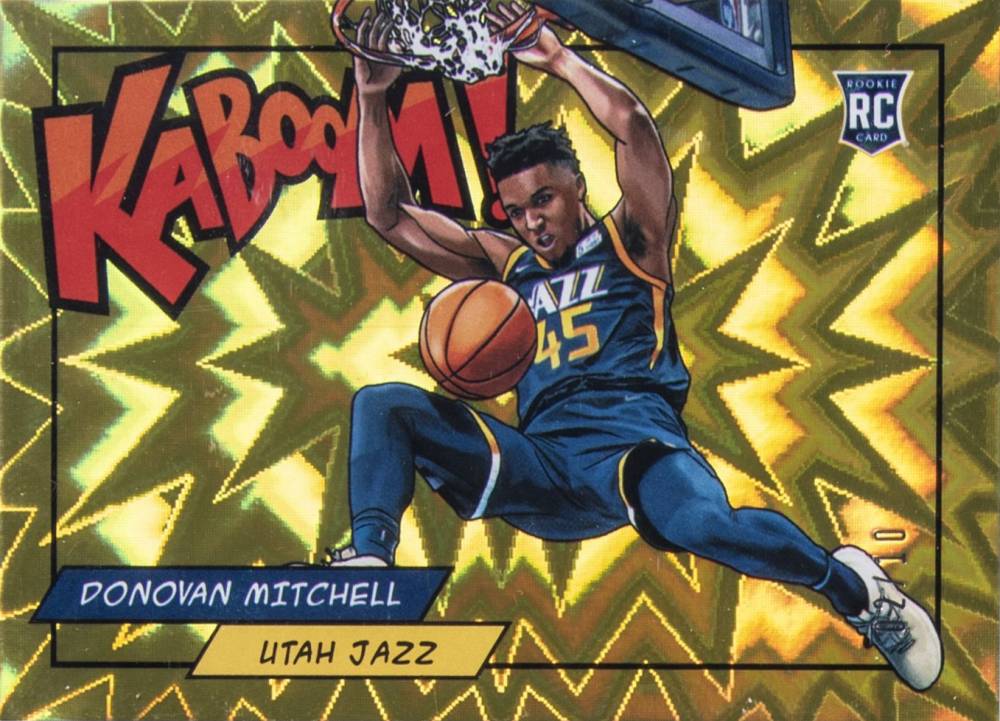 2018 Panini Kaboom Donovan Mitchell #DM Basketball Card