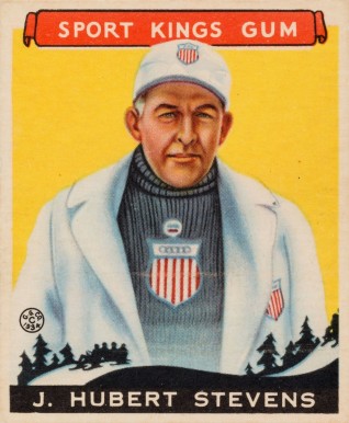 1933 Sport Kings J. Hubert Stevens #47 Other Sports Card