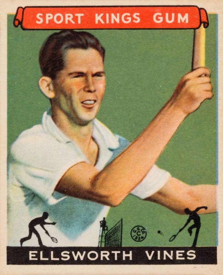 1933 Sport Kings Ellsworth Vines #46 Other Sports Card