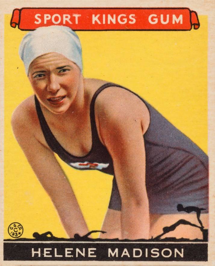 1933 Sport Kings Helene Madison #37 Other Sports Card
