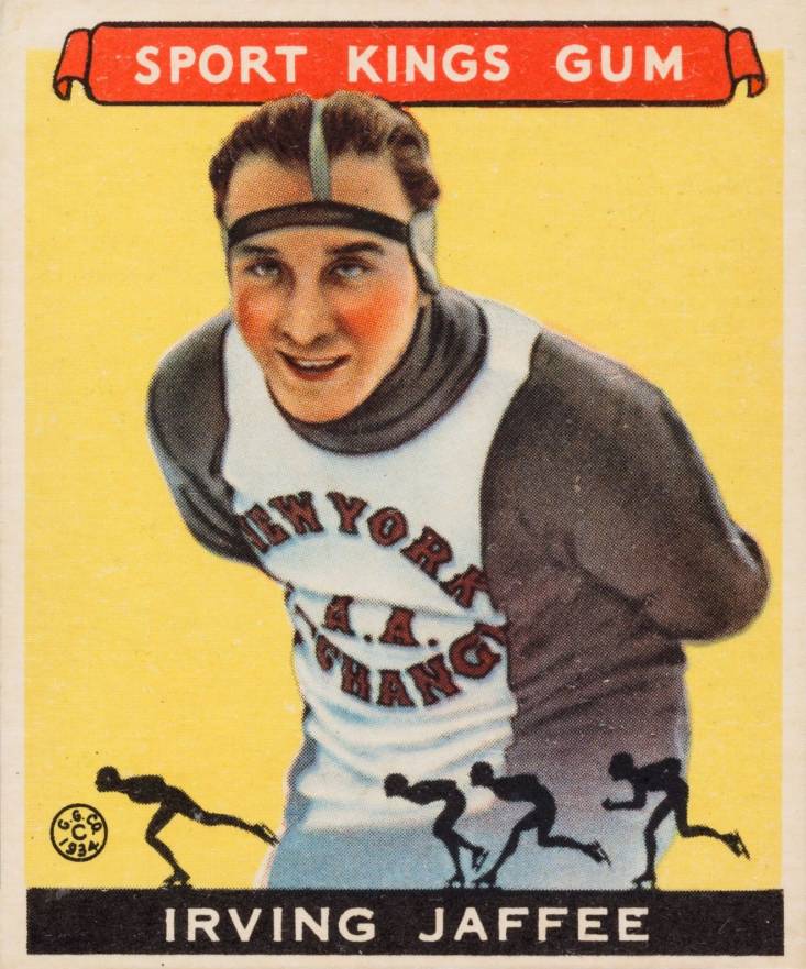 1933 Sport Kings Irving Jaffee #34 Other Sports Card