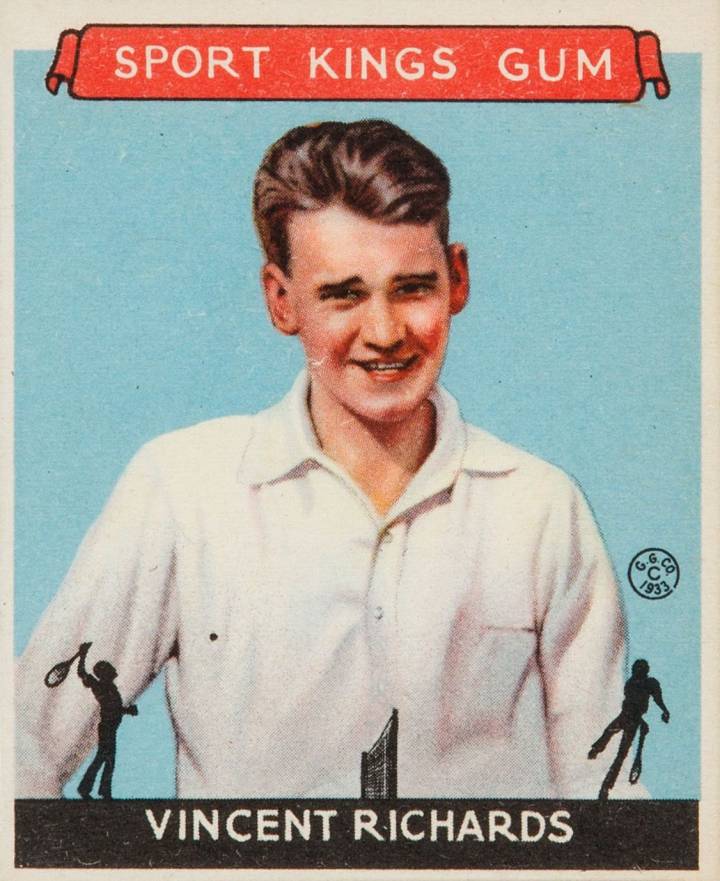1933 Sport Kings Vincent Richards #23 Other Sports Card