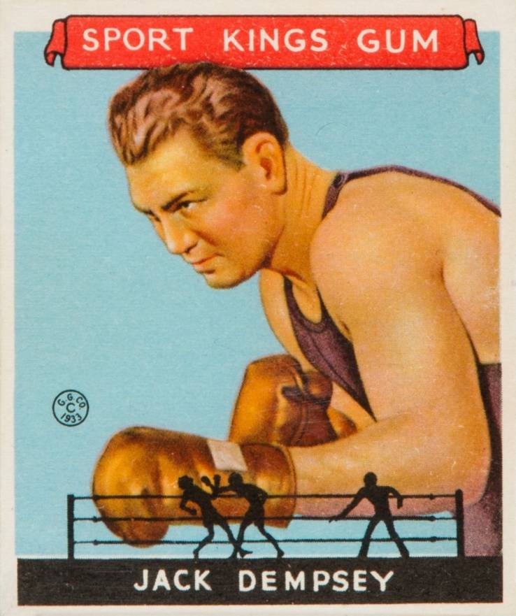 1933 Sport Kings Jack Dempsey #17 Other Sports Card