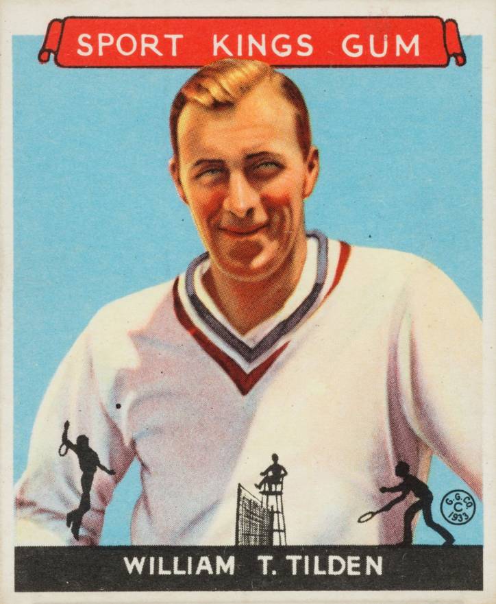 1933 Sport Kings William Tilden #16 Other Sports Card