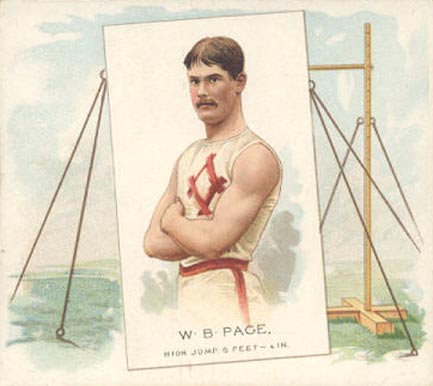 1889 Allen & Ginter W.B. Page #37 Other Sports Card