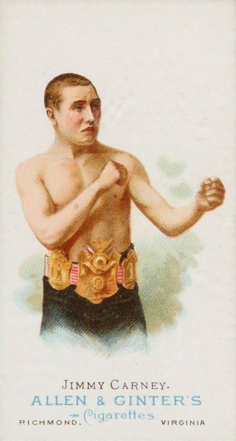 1888 N28 Allen & Ginter James Carney # Other Sports Card