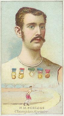 1888 W. S. Kimball Champions H.M. Schloss # Other Sports Card