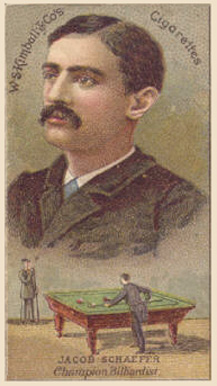 1888 W. S. Kimball Champions Jacob Schaefer # Other Sports Card