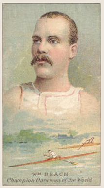 1888 W. S. Kimball Champions Wm. Beach # Other Sports Card