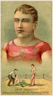 1888 W. S. Kimball Champions Jack Dempsey # Other Sports Card