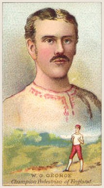 1888 W. S. Kimball Champions W.G. George # Other Sports Card