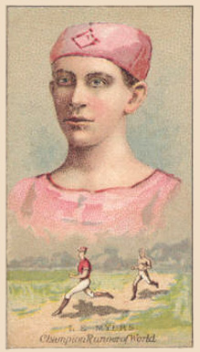 1888 W. S. Kimball Champions L.E. Myers # Other Sports Card