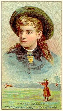 1888 W. S. Kimball Champions Annie Oakley # Other Sports Card
