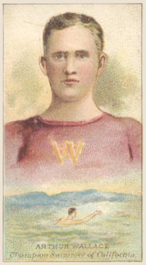1888 W. S. Kimball Champions Arthur Wallace # Other Sports Card